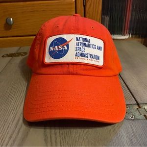 NASA Orange Dad Hat